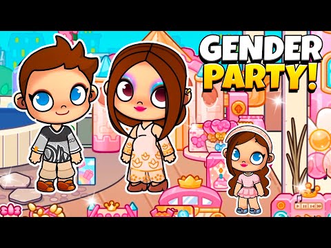 Видео: Узнаем пол ребенка часть 1 Гендер пати в Аватар Ворлд Истории 👶💖 | Gender party Avatar World Story 💖