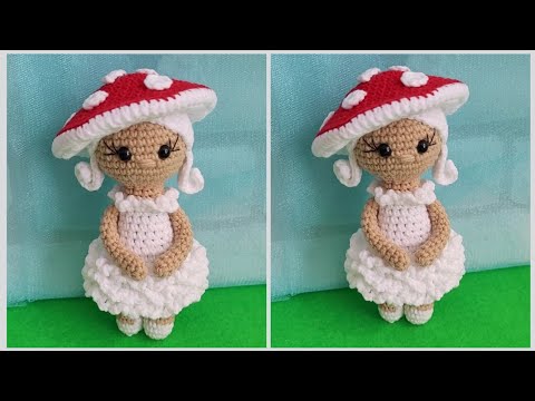 Видео: ❤️КУКЛА🍄 ГРИБОЧЕК МУХОМОРЧИК🍄ВЯЗАНАЯ КРЮЧКОМ из полухлопка ❤️crochet doll❤️Häkelpuppe