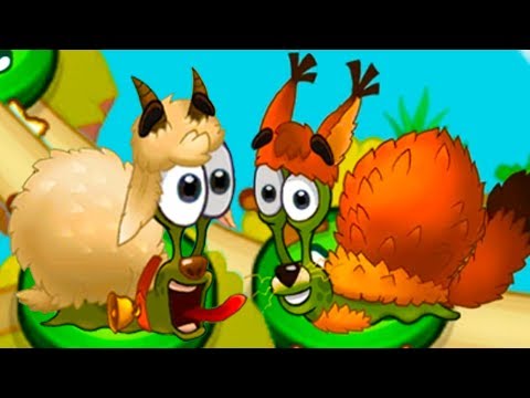Видео: УЛИТКА БОБ 3 - Белочка и Козочка #16 Snail Bob с Кидом на пурумчата