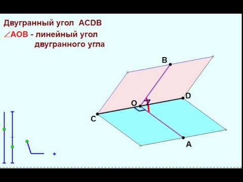 Видео: Двугранный угол