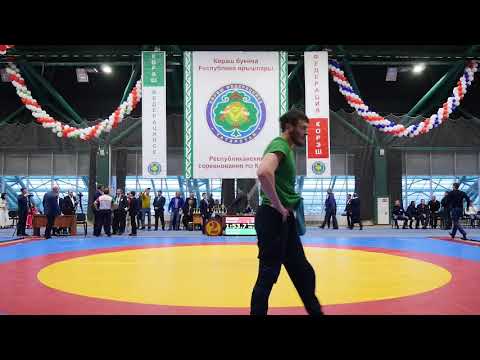 Видео: Чемпионат Татарстана по корэш 2017. 100 кг