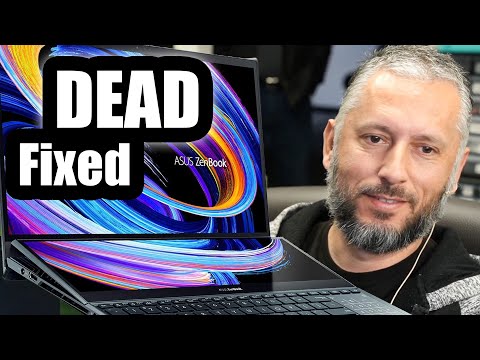 Видео: Дорогой ноутбук Zenbook i9 сломался. Что случилось, Asus? UX582 починили.