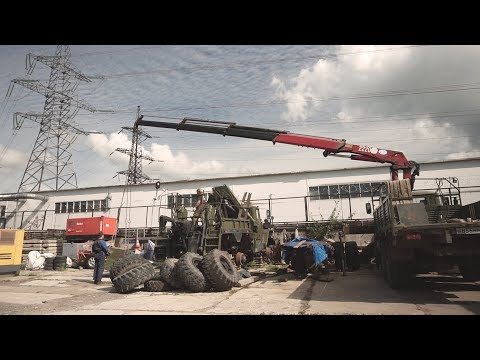 Видео: Армейский эвакуатор "Урал" МТП. Демобилизация.
