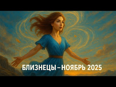 Видео: Гороскоп Близнецы - Ноябрь 2025: Судьба на Скорости Ветра