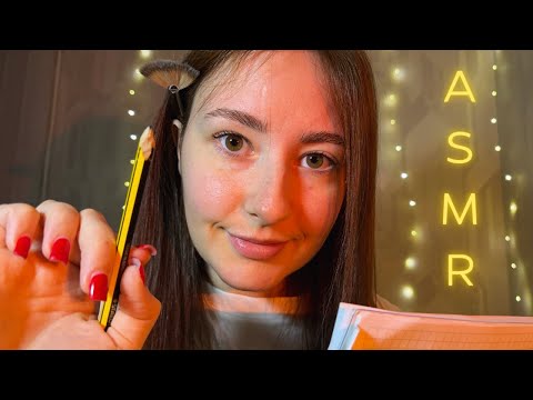 Видео: АСМР Нарисую тебя🎨 Мерки, Шепот, Карандаш 🖍️