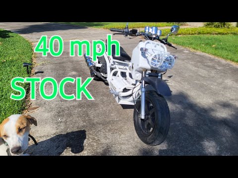 Видео: Снимите ограничения на вашем скутере Maddog 50cc GY6 БЕСПЛАТНО