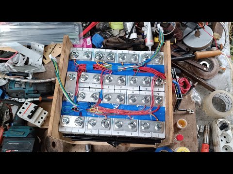 Видео: Самосбор lifepo4 48/100/5квтч+смарт бмс+разность заряда+ночной льготный заряд.