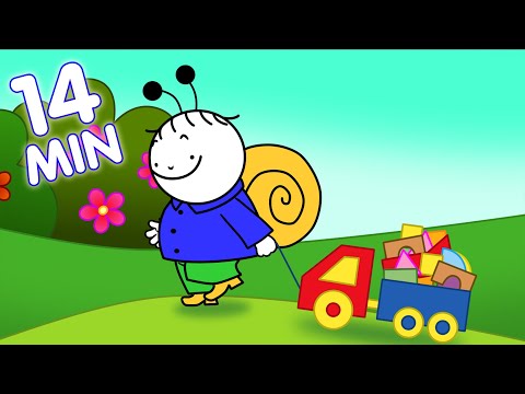 Видео: Бублик и Ягодка - Муравьиный хор, Ракушки и другие сказки ▶ 3 полных серии | 14 минут