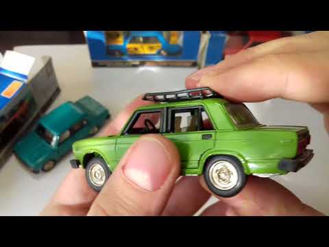 Видео: Lada 2105. 1:43. USSR/ Лада 2105. 1:43. СССР.