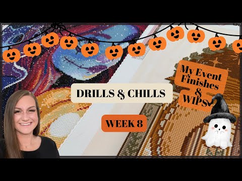 Видео: Тренировки и отдых, неделя 8! || Смотрим на моё мероприятие «Алмазные картины, отделка и незаверш...