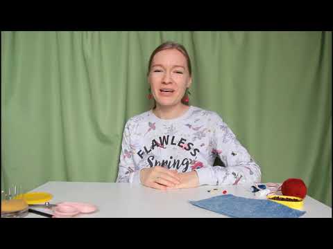 Видео: Урок шитья и рукоделия для детей от 7 лет, игрушка "Птичка"