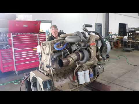 Видео: Cummins Big Cam III NTTC с запуском MVT