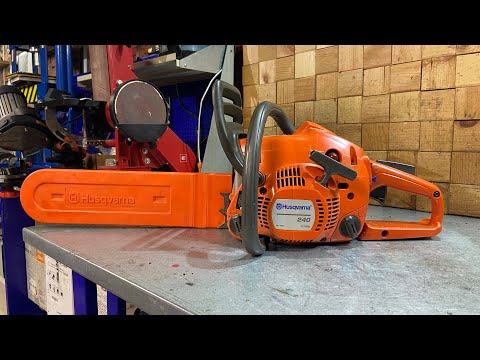 Видео: Husqvarna 240 2017 г. Ремонт на грани фантастики!