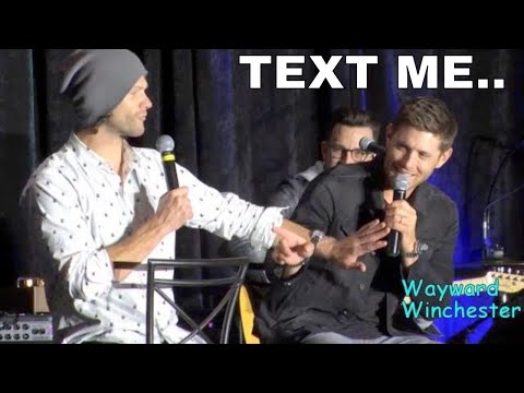 Видео: Дженсен Эклз флиртует с фанатами на конвенциях