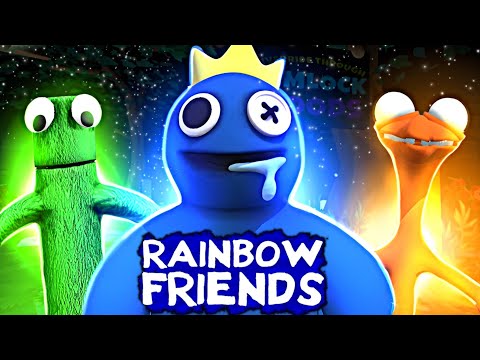 Видео: Прохождение Rainbow Friends - 1 глава (БЕЗ КОММЕНТАРИЕВ)