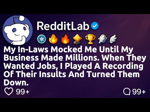 Видео: Мои родственники со стороны мужа говорили, что я «тащу их сына вниз», пока мой бизнес не стал при...