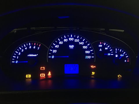 Видео: #28 Нива 1989 подсветка щитка приборов v2.0b