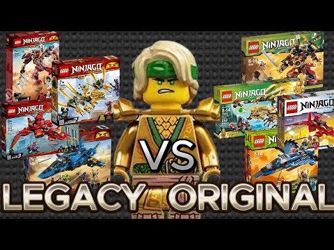 Видео: НАБОРЫ ЛЕГО НИНДЗЯГО ЛЕГАСИ ПРОТИВ ОРИГИНАЛЬНЫХ/ ЧАСТЬ 1/ NIKITAreview