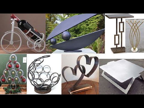 Видео: Красивые идеи декора и искусства из металлолома 2 / идеи декора из металлолома / потрясающие идеи...