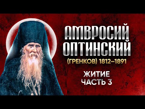 Видео: Амвросий Оптинский Гренков — Житие 03 — старцы оптинские, святые отцы, духовные жития