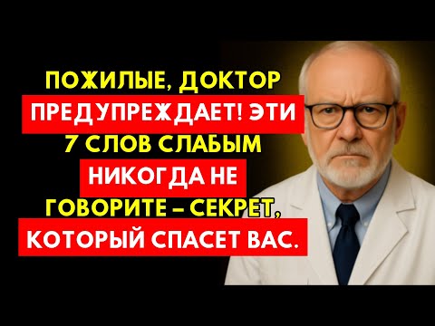 Видео: Предупреждение Для Пожилых: Никогда Не Говорите Эти 7 Слов Слабым – Шокирующий Секрет Врача!