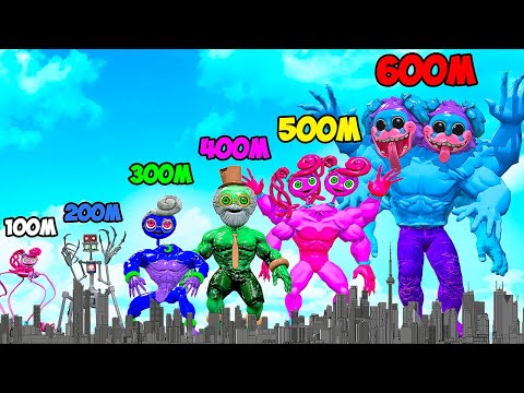 Видео: СРАВНЕНИЕ РАЗМЕРОВ ВСЕХ ПОППИ ПЛЕЙТАЙМ И ДЛИННЫЕ НОГИ 1-2 В ГАРРИС МОД! POPPY PLAYTIME Garry`s Mod!