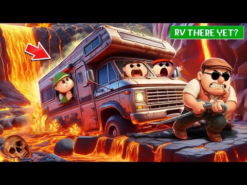 Видео: ЛАВА vs ДОМ НА КОЛЕСАХ! 1% ШАНС ПРОЕХАТЬ ЭТО и ВЫЖИТЬ! ЭТО ОЧЕНЬ СМЕШНО! (RV THERE YET)