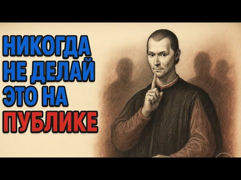 Видео: НИКОГДА НЕ ДЕЛАЙ ЭТОГО НА ПУБЛИКЕ — СЛОВА МАКИАВЕЛЛИ