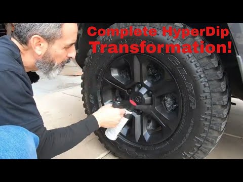 Видео: HyperDip (PlastiDip) 4Runner Transformation!: Как это сделать
