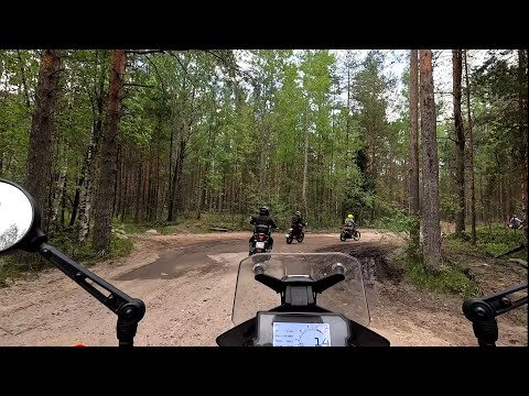 Видео: #40-6 От Кузьмовово до Ладожского | KTM 390 Adventure SW | Kove 500X /G-Moto Cross X /M1NSK SCR 250