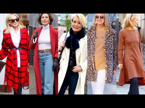 Видео: Естественные женщины старше 50, 60 и 70 лет. Последние модные советы для элегантных женщин.