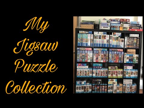 Видео: Моя коллекция пазлов