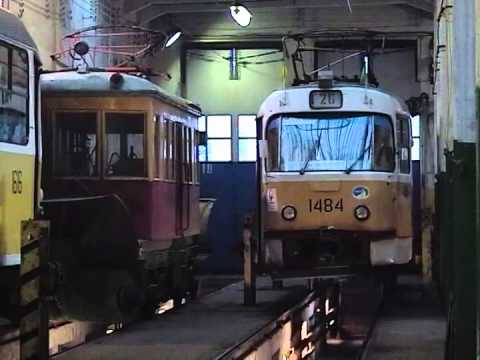 Видео: Апаковское трамвайное депо в 2004 году