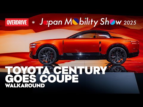 Видео: Представлен Toyota Century Coupe | Century GRMN и Tailor представлены | Japan Mobility Show 2025