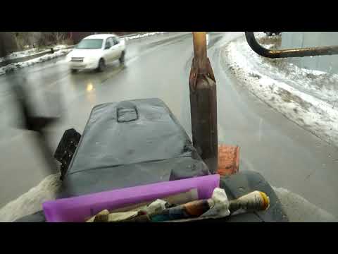 Видео: УБОРКА СНЕГА НА МТЗ 82. ВИД СНАРУЖИ, ВИД ВНУТРИ.