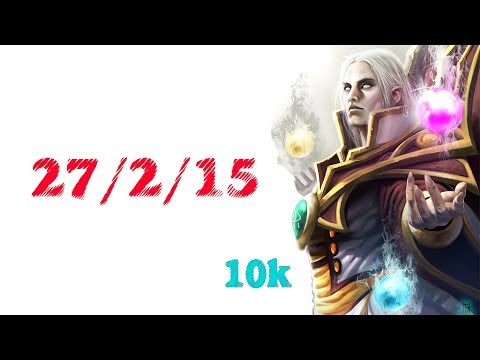 Видео: Когда игрок с самым большим ММР в истории пикает Инвокера