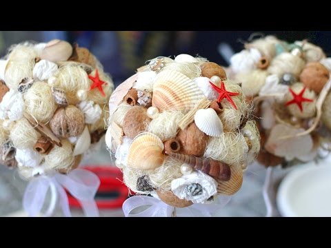 Видео: Топиарий в морском стиле. Мастер-класс