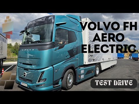 Видео: Test Drive на Volvo FH Aero Electric| Denis Kadirow TruckVloger