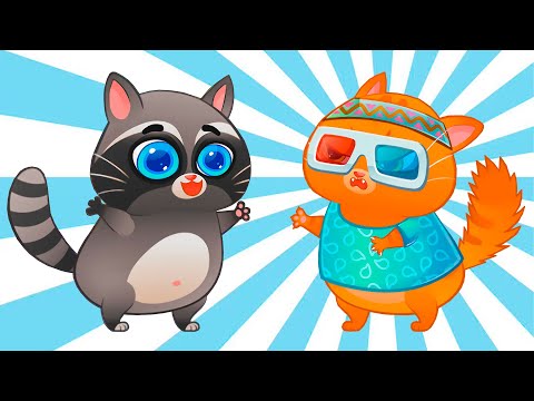 Видео: Суровый КОТИК БУБУ #107. Встреча с енотом мошенником. Мультик ИГРА про котят на канале Игрули TV