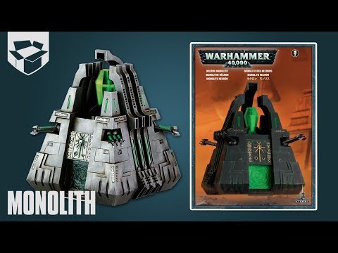 Видео: Анбоксинг - Necron Monolith