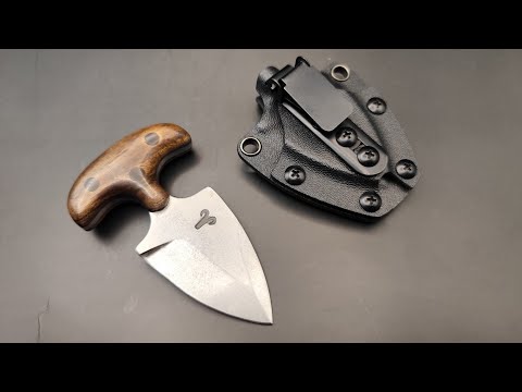 Видео: Куём тычковый нож, сталь 110Х18