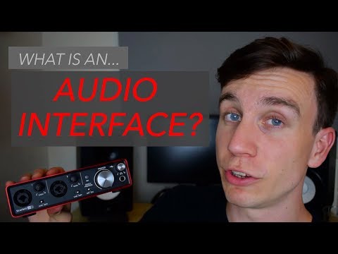 Видео: Что такое аудиоинтерфейс? — Учебное пособие по Focusrite Scarlett 2i2