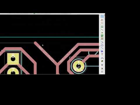 Видео: Пример автотрассировки в KiCad 5 + FreeRoute