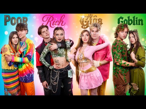 Видео: Бедная vs Богатая vs Гига Богатая vs Нормальная Пара! Челлендж Стиля Для Пар