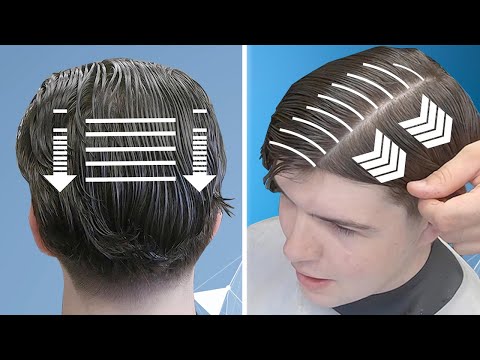 Видео: Как подстричь мужчину | Пошаговое руководство | Машинка для стрижки волос на расческе | Как подст...