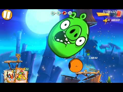 Видео: Angry Birds 2: Птица-дракон придёт! со Шляпами драконьего сердца! (Прохождение приключений №2)