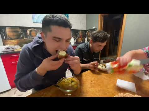 Видео: Суп на костре 👍МУКБАНГ