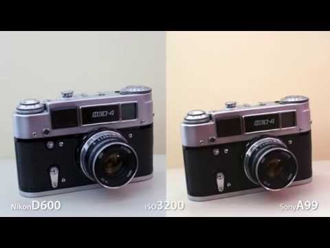 Видео: DRTV по-русски: Nikon D600 против Sony SLT-A99