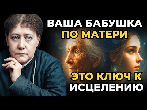 Видео: Важность бабушки по материнской линии в вашей жизни. Великая оккультная сила. Елена Блаватская