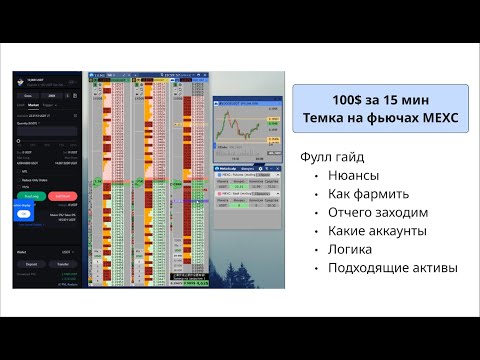 Видео: MEXC fut 100$ за 15 мин, расфлип на темке, фулл объяснение